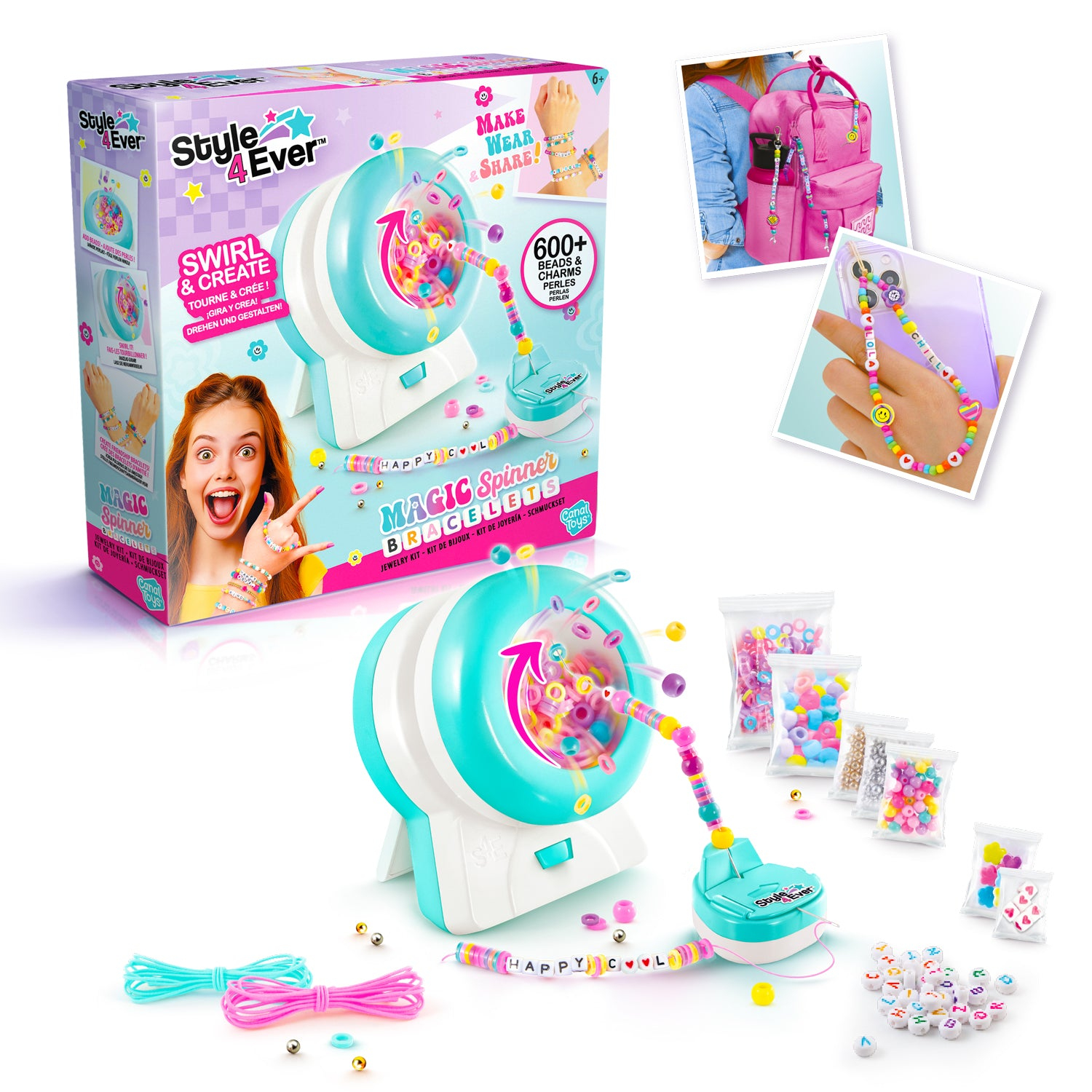 Canal Toys Magic Spinner Bracelets Set, Ansicht 3