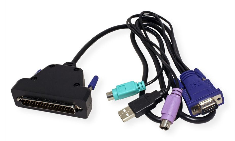 VALUE 19 LCD KVM Console. 19. VGA. USB+PS/2. CH, Ansicht 3