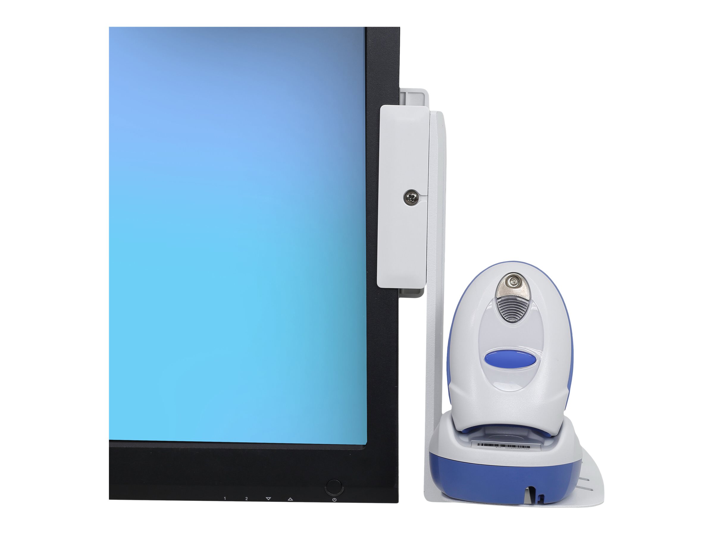 Ergotron Befestigungskit (Befestigungswinkel Befestigungsteile VESA-Halterung PL Sperr-Hardware Neigbare Ablage)