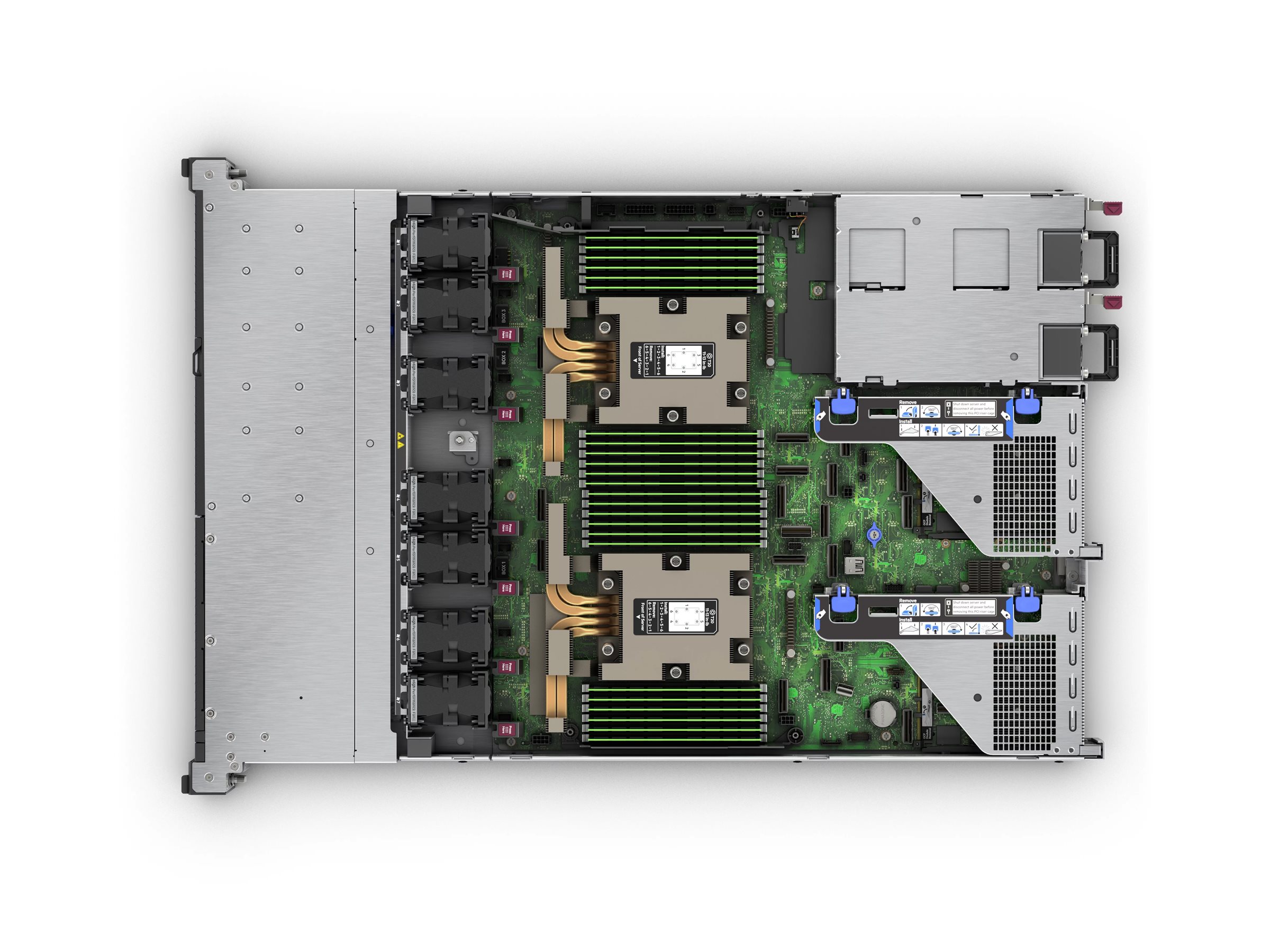 HPE ProLiant DL365 Gen11 - Server - Rack-Montage - 1U - zweiweg - 1 x EPYC 9124 / 3 GHz - RAM 64 GB - SATA/SAS/NVMe - Hot-Swap 6.4 cm (2.5")