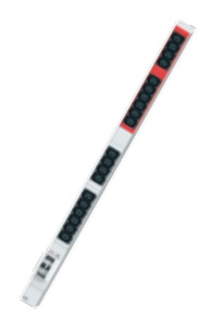 Bachmann Steckdosenleiste (Rack - einbaufähig) - Wechselstrom 250 V - 3680 Watt - Ausgangsanschlüsse: 20, Ansicht 2