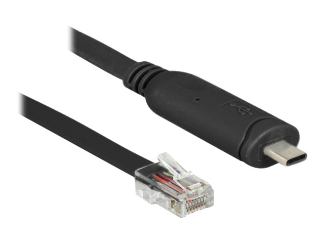 Delock Serieller Adapter - USB-C - RS-232 x