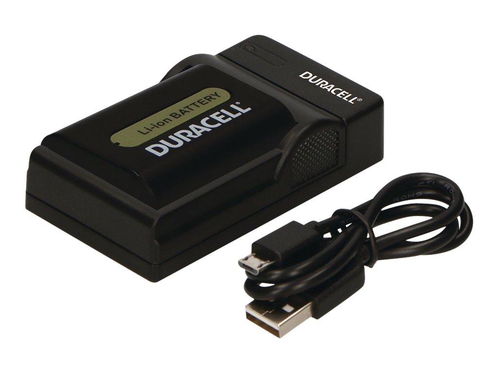 Duracell DRS5965 - USB - Indoor Batterieladegerät - Sony NP-FP50 - 70 - 90 - 51 - 71 - 91 - Schwarz - 5 V - 5 V, Ansicht 3