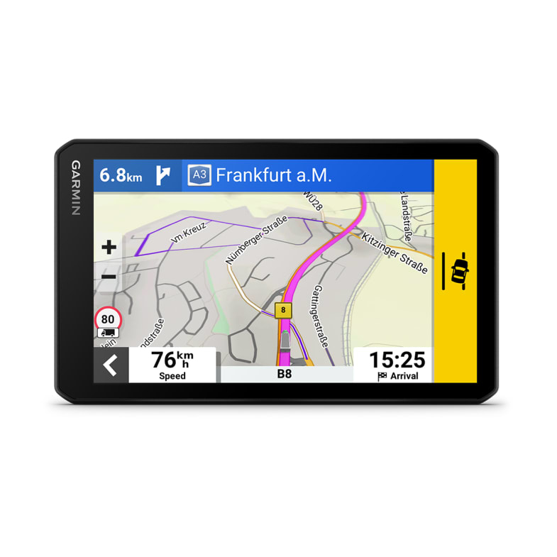 Garmin DEZLCAM LGV710 - 17,6 cm (6.95) - 1024 x 600 Pixel - 88,9 x 152,4 mm (3.5 x 6 Zoll) - Horizontal - Multitouch, Ansicht 4