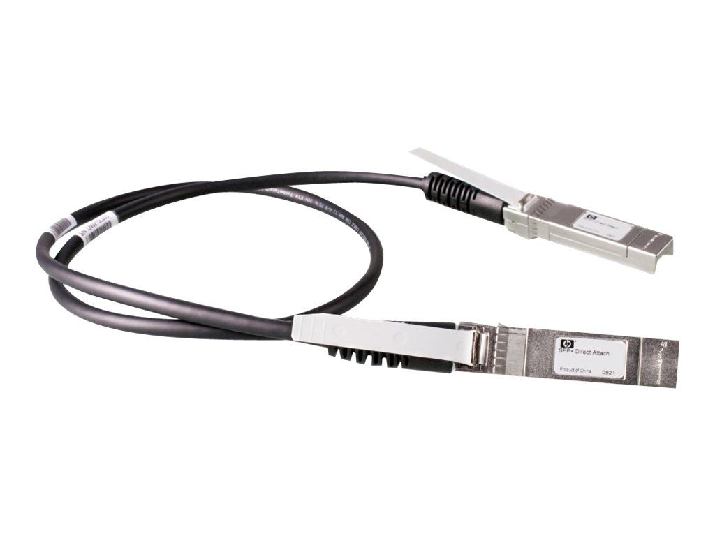HPE X240 Direct Attach Cable - Netzwerkkabel - SFP+ zu SFP+ - 0.65 m - für HPE 5120, 5500, 59XX, 75XX; FlexFabric 1.92, 11908, 12902; Modular Smart Array 1040