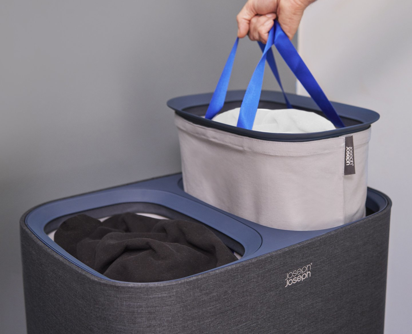 Joseph Joseph 50004 - 90 l - Rechteckig - Baumwolle - Polyester - Schwarz - Schwarz - Handwäsche/Maschinenwäsche, Ansicht 3