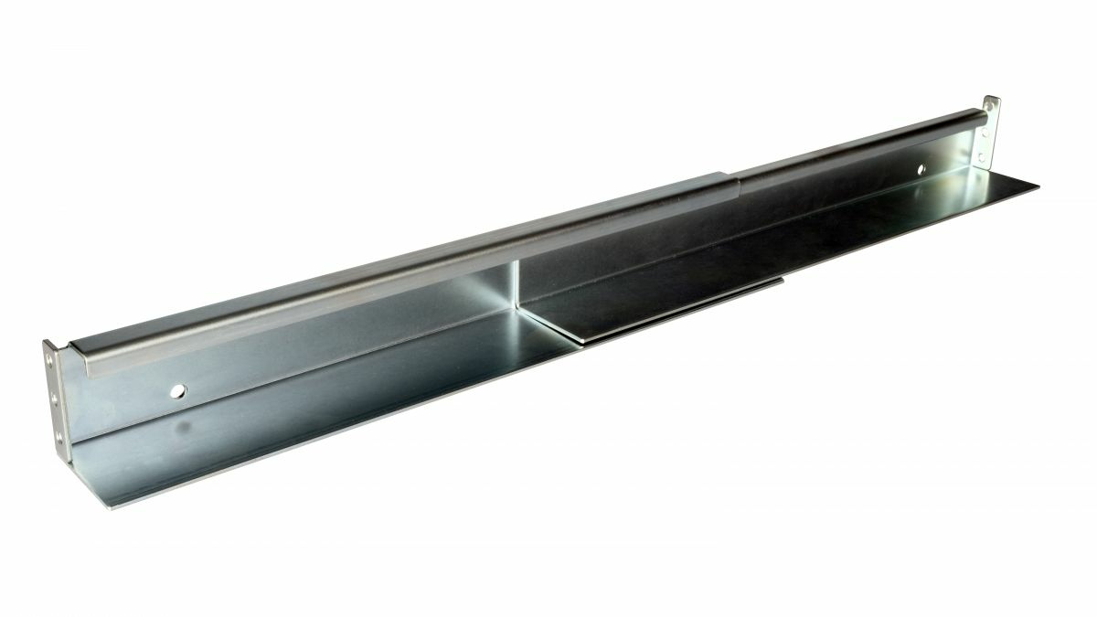 Equip Rack-Montageschienen - 600 bis 800 mm Tiefe - Schrankmontage - Schwarz - 48.3 cm (19), Ansicht 2