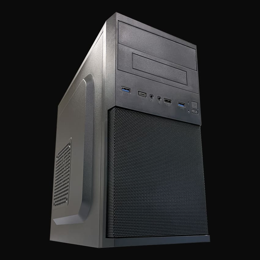 LC-Power 2004MB-V3 - - micro ATX - Schwarz, Ansicht 2