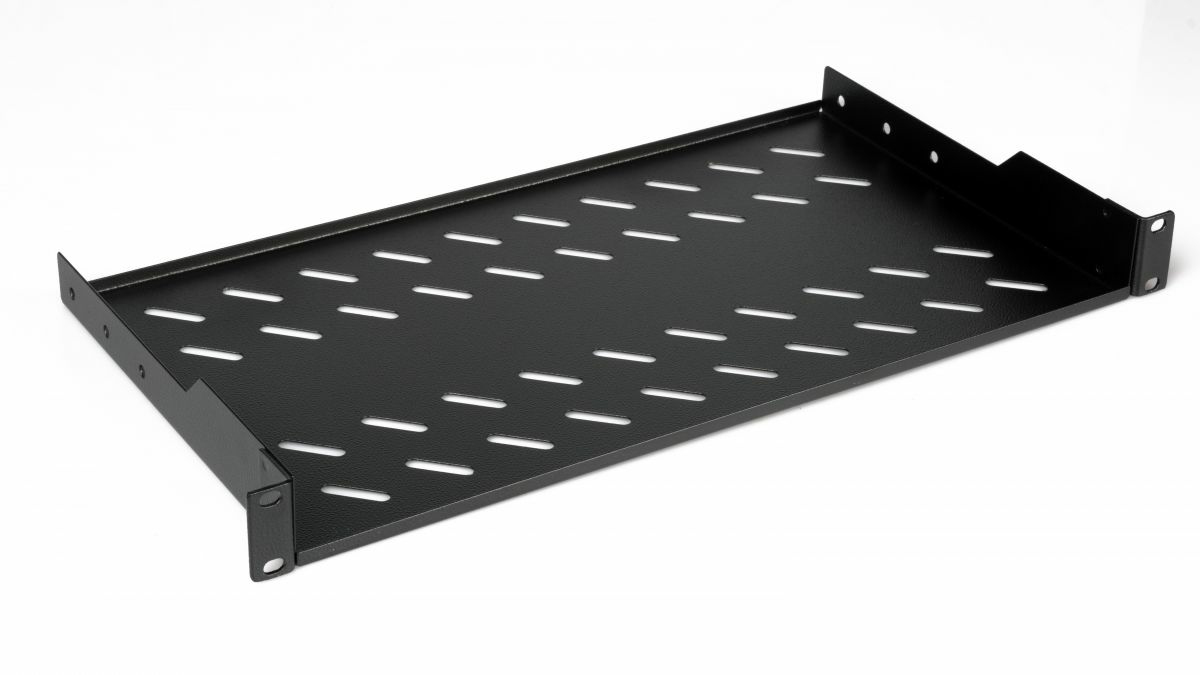 Equip Rack - Regal - 400 mm - Schwarz - 1U - 48.3 cm (19), Ansicht 2