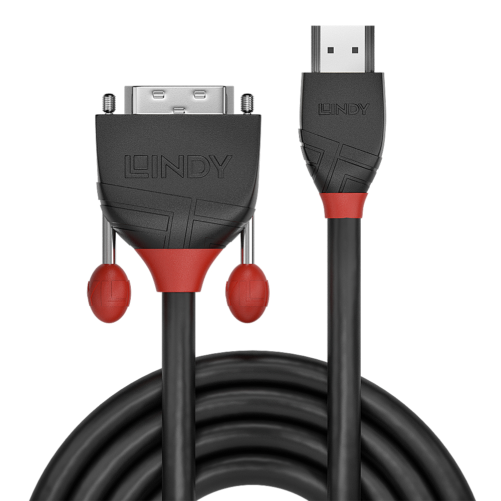 Lindy Black Line - Videokabel - Single Link - HDMI (M), Ansicht 3