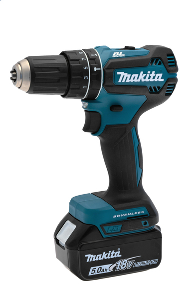 Makita DHP485RTJ Akku-Schlagbohrschrauber inkl. MAKPAC + 2 Akkus 5.0Ah, Ansicht 2