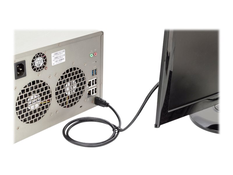 DIGITUS HDMI High Speed mit Ethernet Anschlusskabel