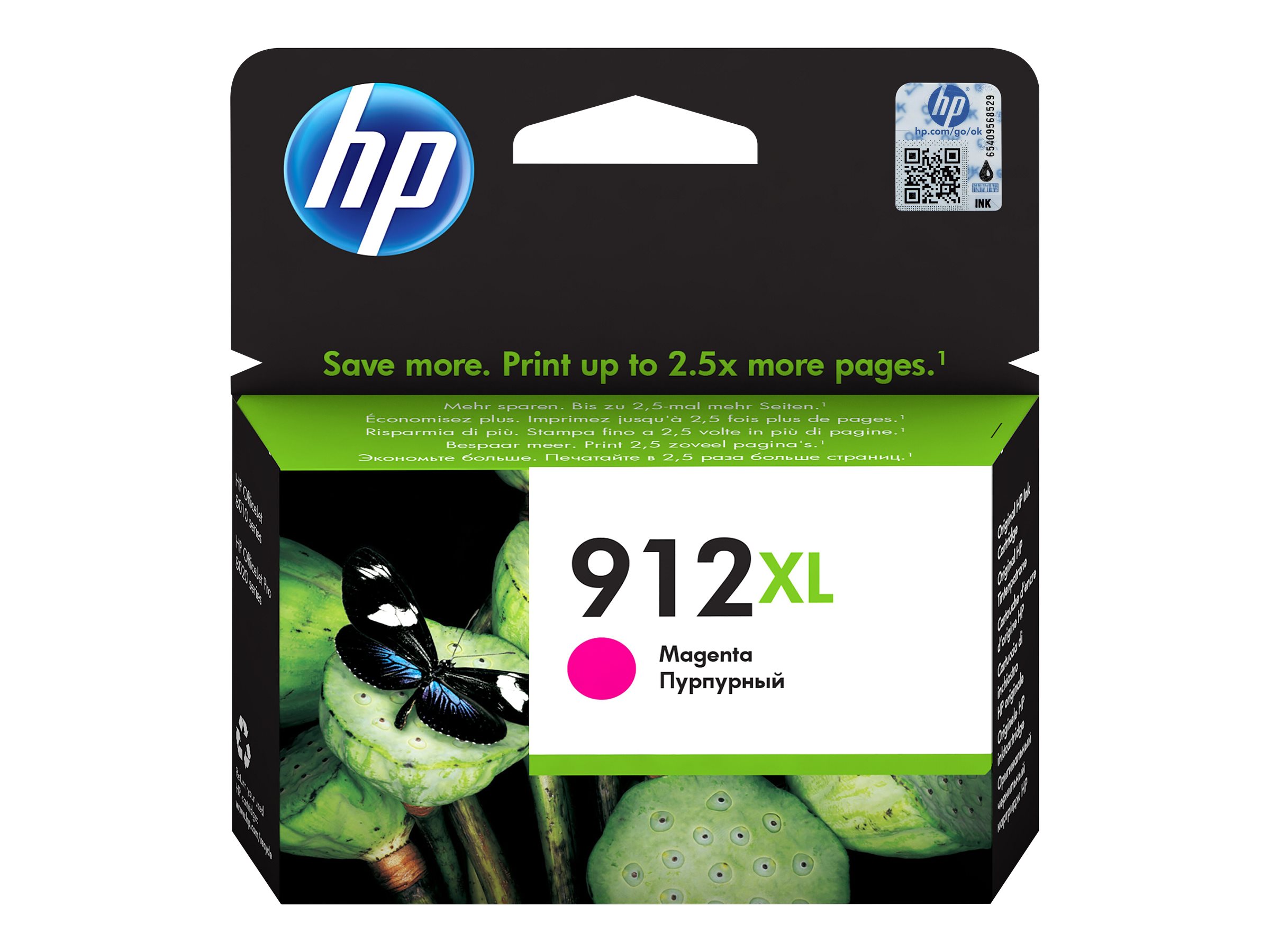 HP 912XL - 10.4 ml - Hohe Ergiebigkeit - Magenta
