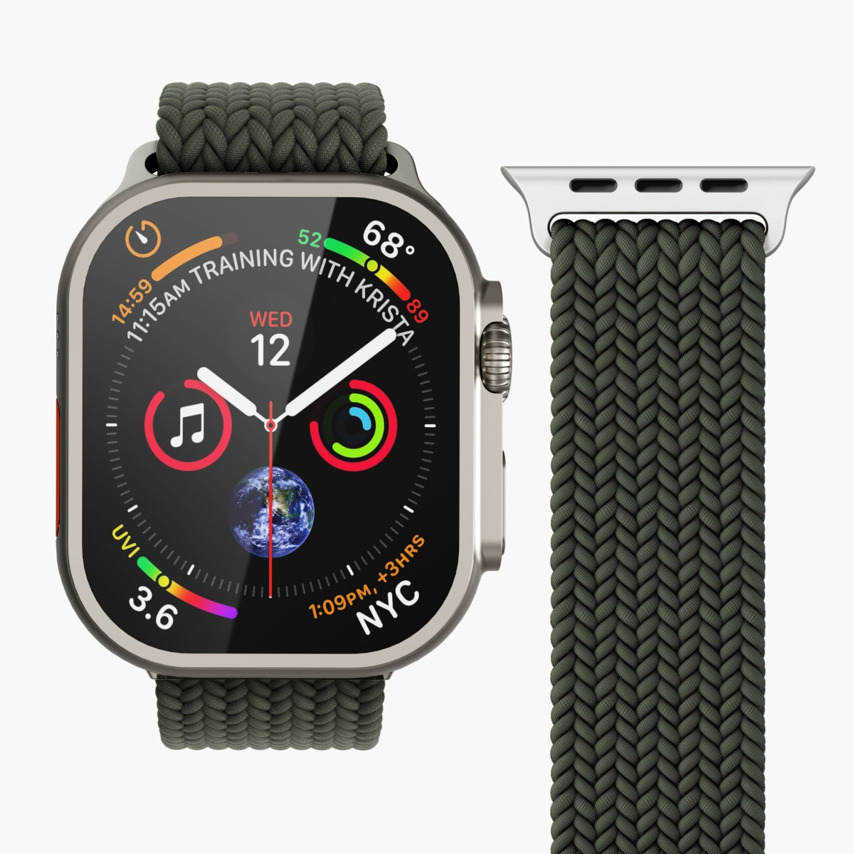 Vonmählen Woven Loop Olive 42 44 45, Ansicht 2