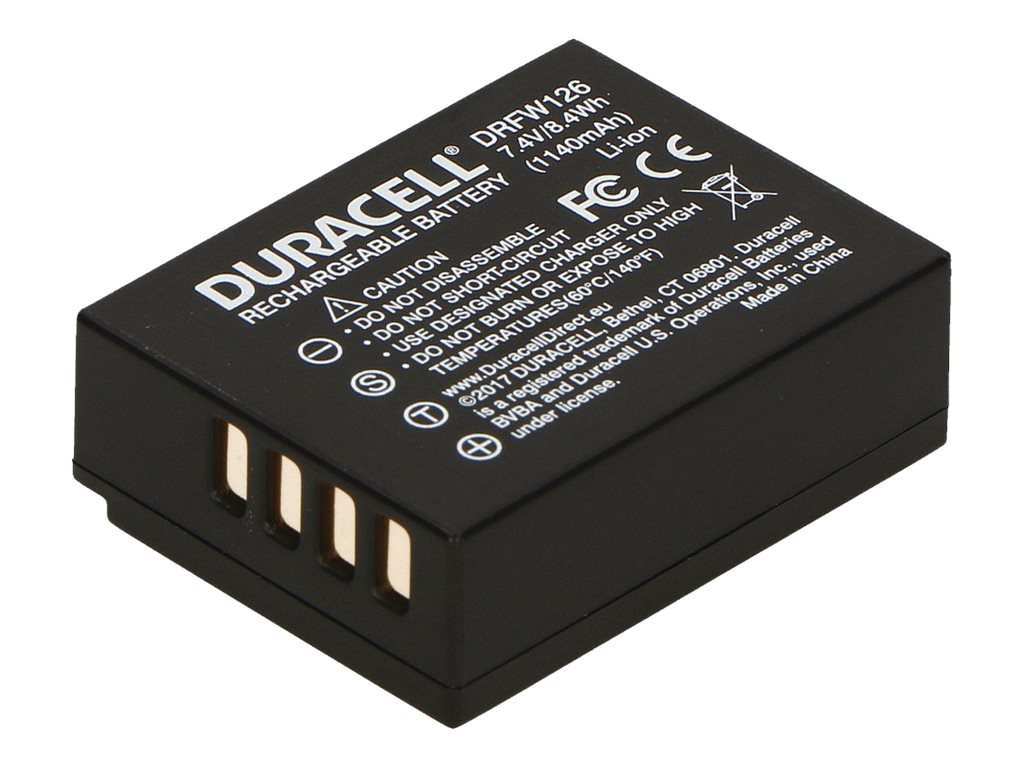 Duracell Batterie - Li-Ion - 1000 mAh - für Fujifilm X Series X100, Ansicht 3