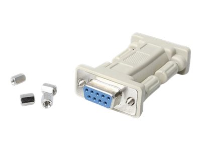 StarTech.com DB9 RS232 Serieller Nullmodem-Adapter – BuchseBuchse - Nullmodemadapter - DB-9 (W)