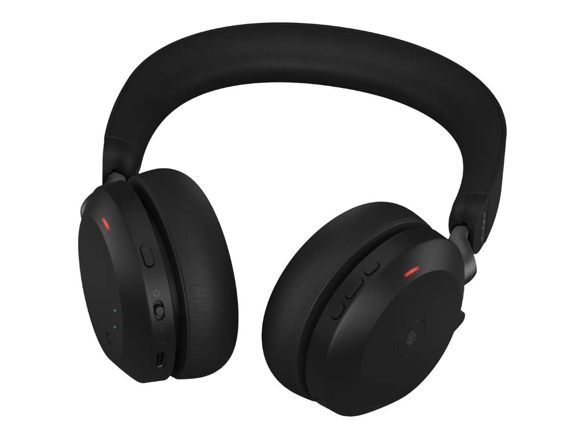 Jabra Evolve2 75 - Headset - On-Ear - Bluetooth - kabellos, kabelgebunden - aktive Rauschunterdrückung