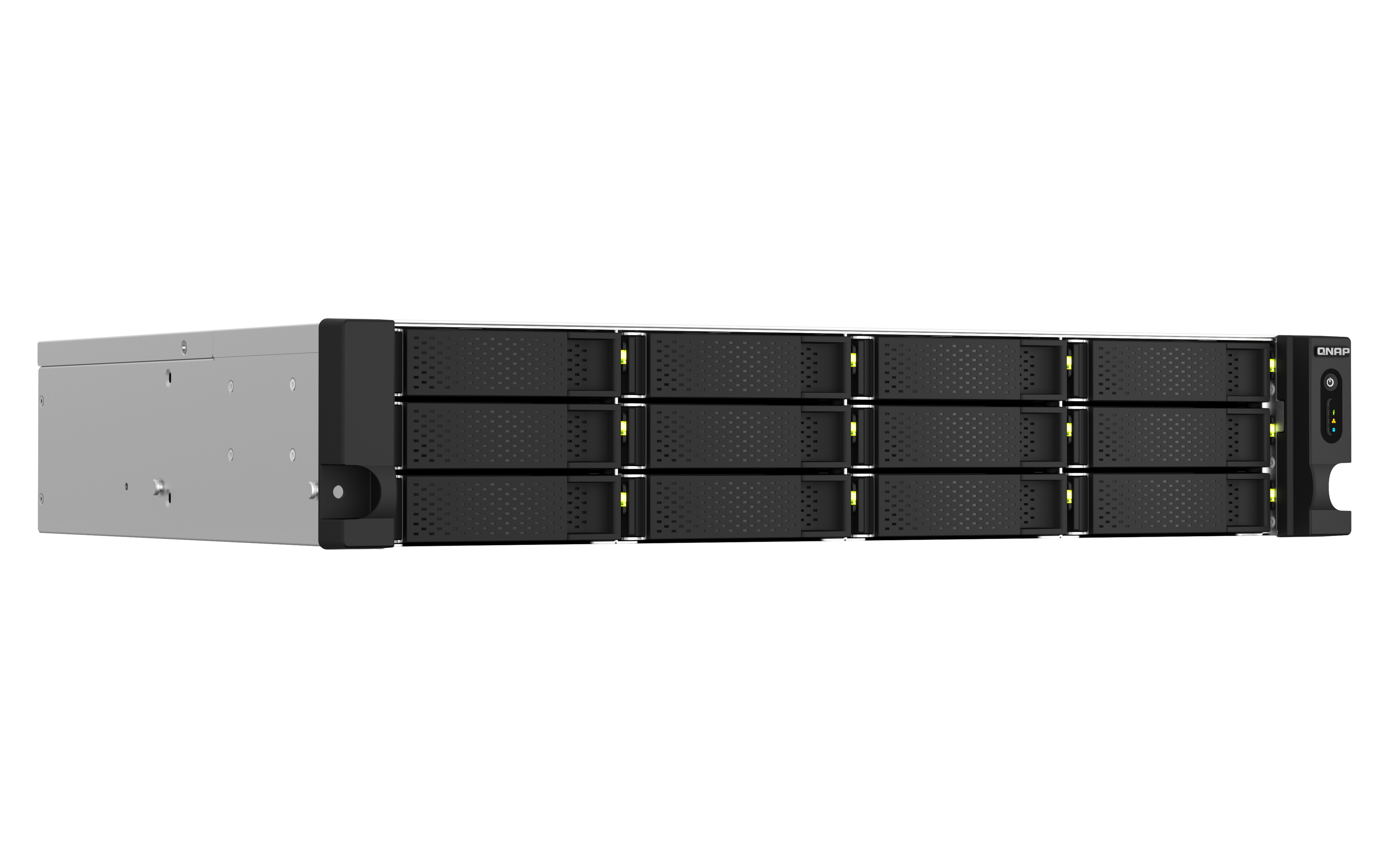 QNAP TS-1264U-RP-8G 2U12Bay N5095 QC, Ansicht 4