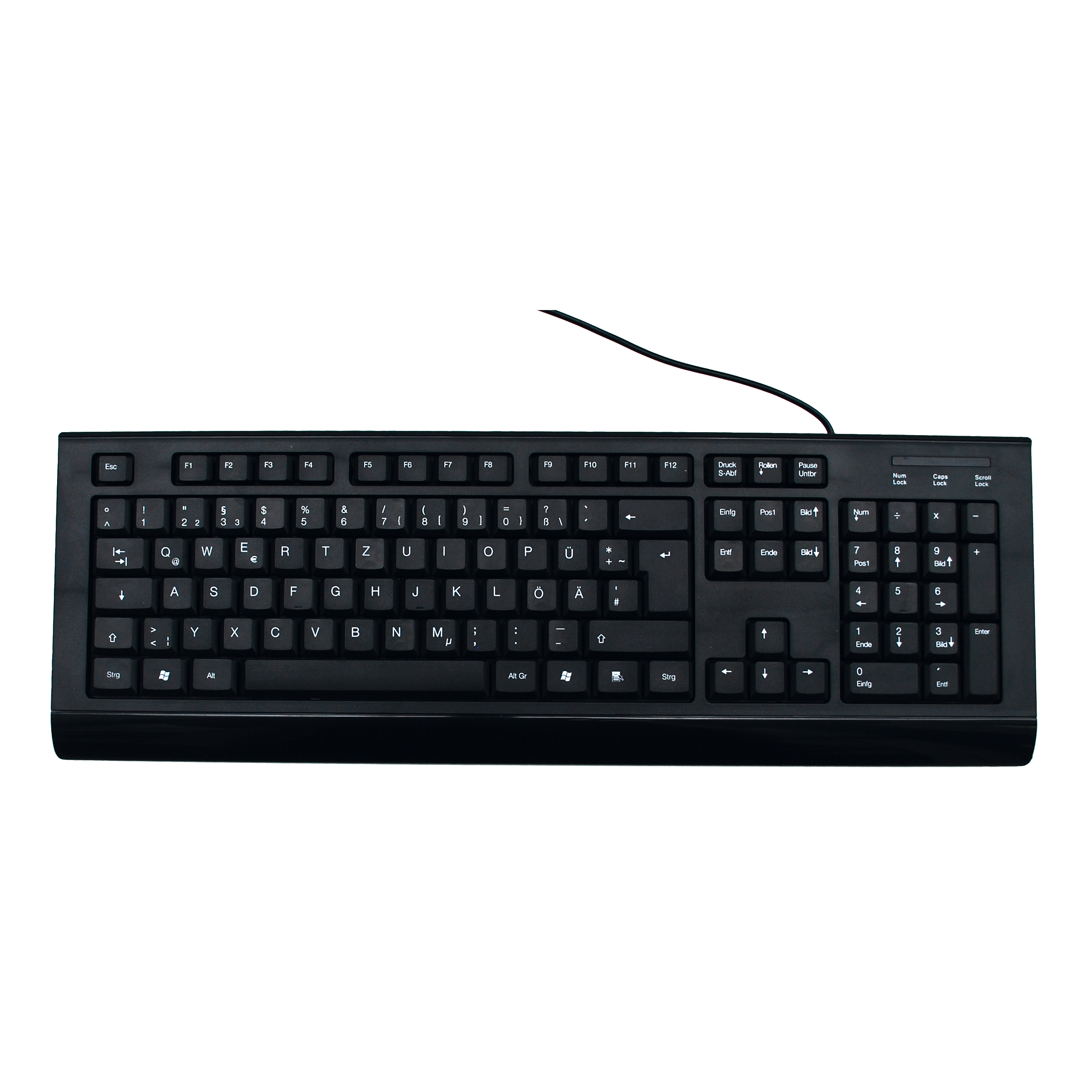 MEDIARANGE MROS101 - Tastatur - USB - TL: Deutsch, QWERTZ, Ansicht 4