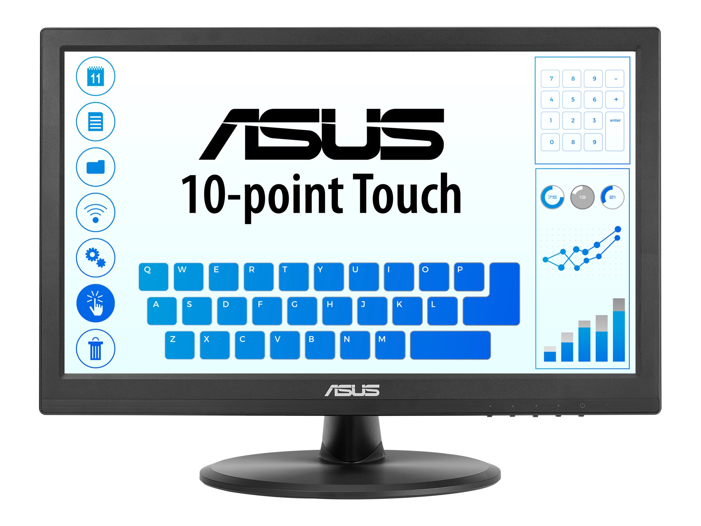 ASUS VT168HR - LED-Monitor - 39.6 cm (15.6)