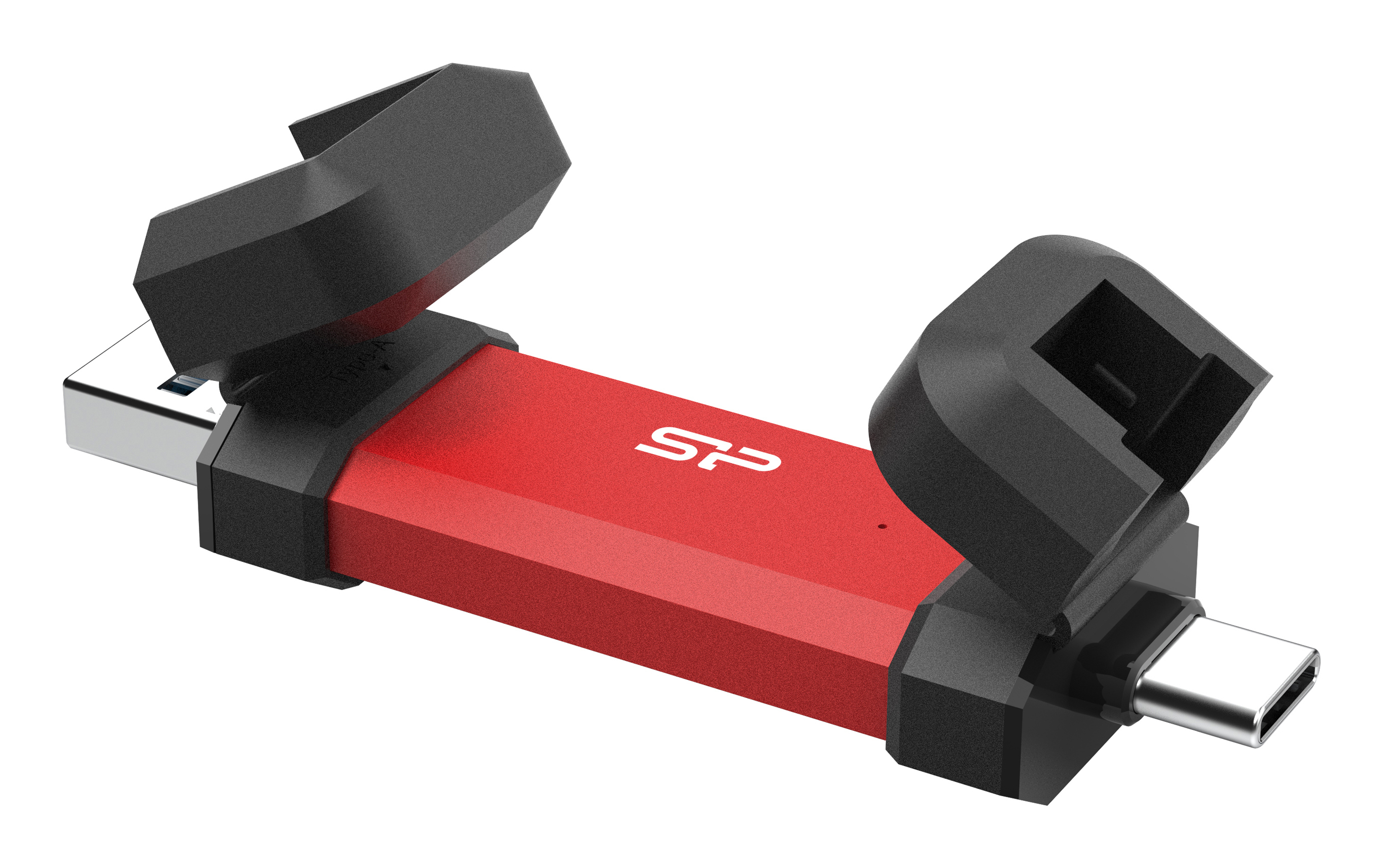 Silicon Power Marvel Xtreme DS72 - USB-Flash-Laufwerk - rot 250 GB, Ansicht 2