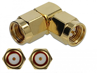 Delock 10 GHz - Antennenadapter - SMA (M) zu RP-SMA (M)