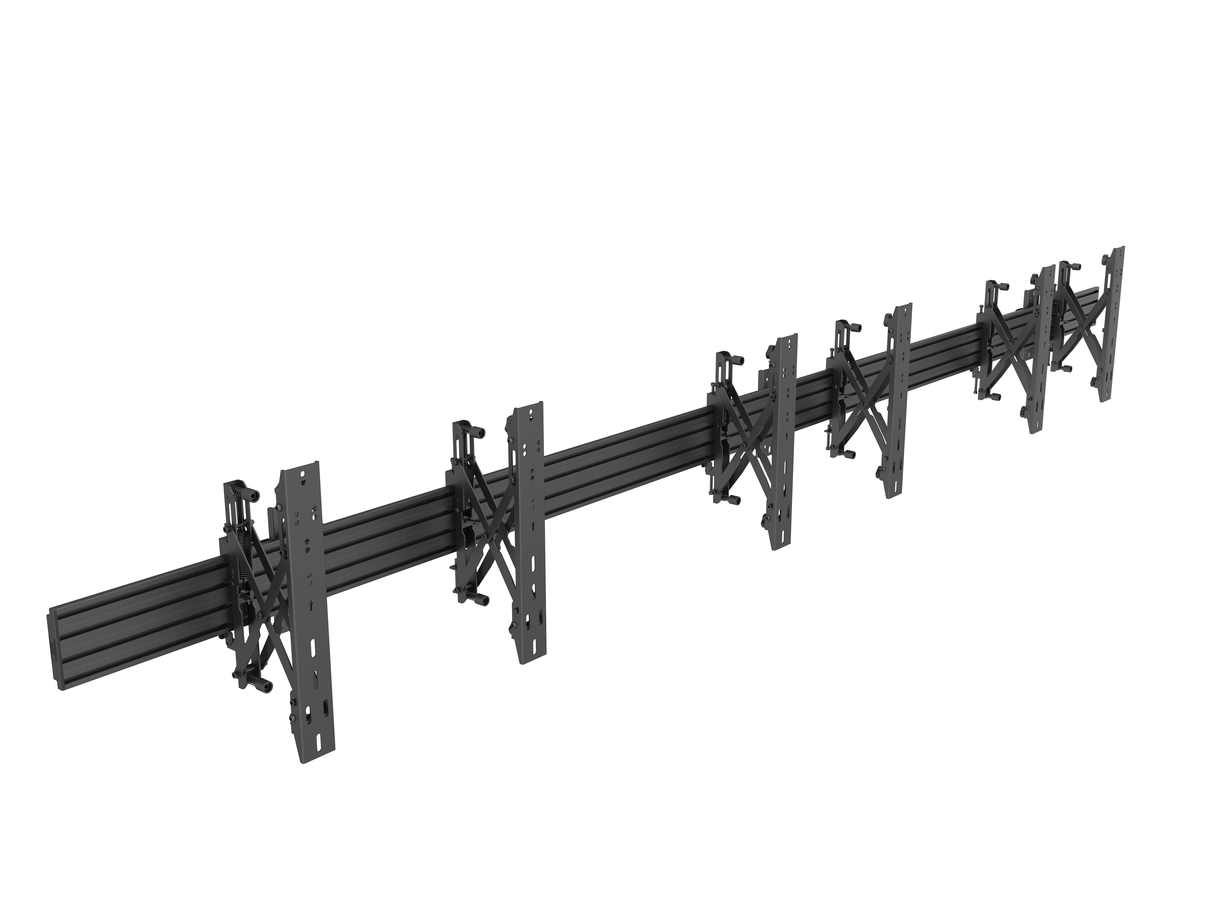 Equip Pro - Klammer - für Flachbildschirm - Stahl - Schwarz - Bildschirmgröße: 76.2-165.1 cm (30-65), Ansicht 2