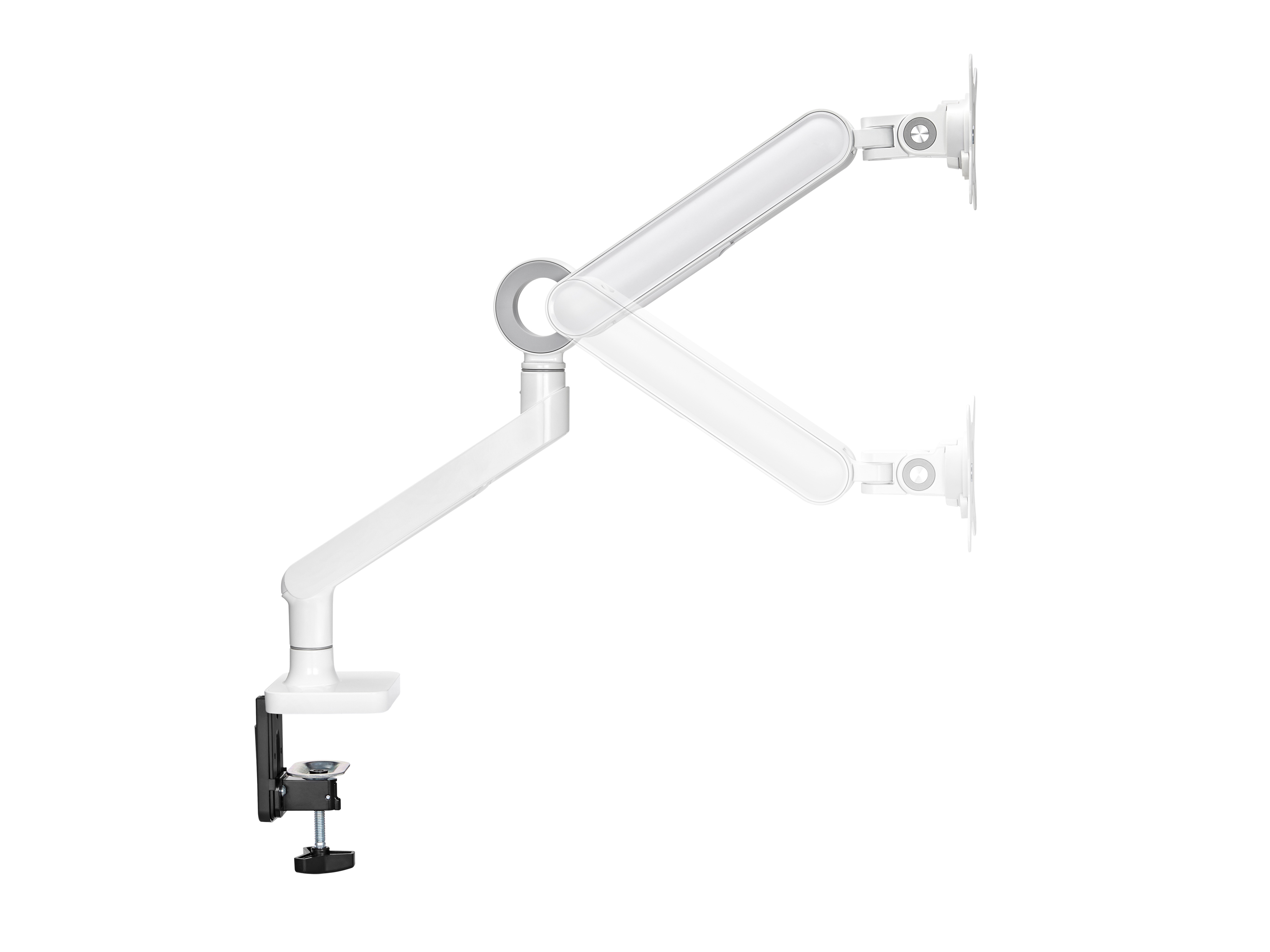 Equip Premium - Befestigungskit (Kabeldurchführungsklemme, Schrauben, Klemmhalterung, Tisch-Montagearm) - 43.2-88.9cm, Ansicht 2