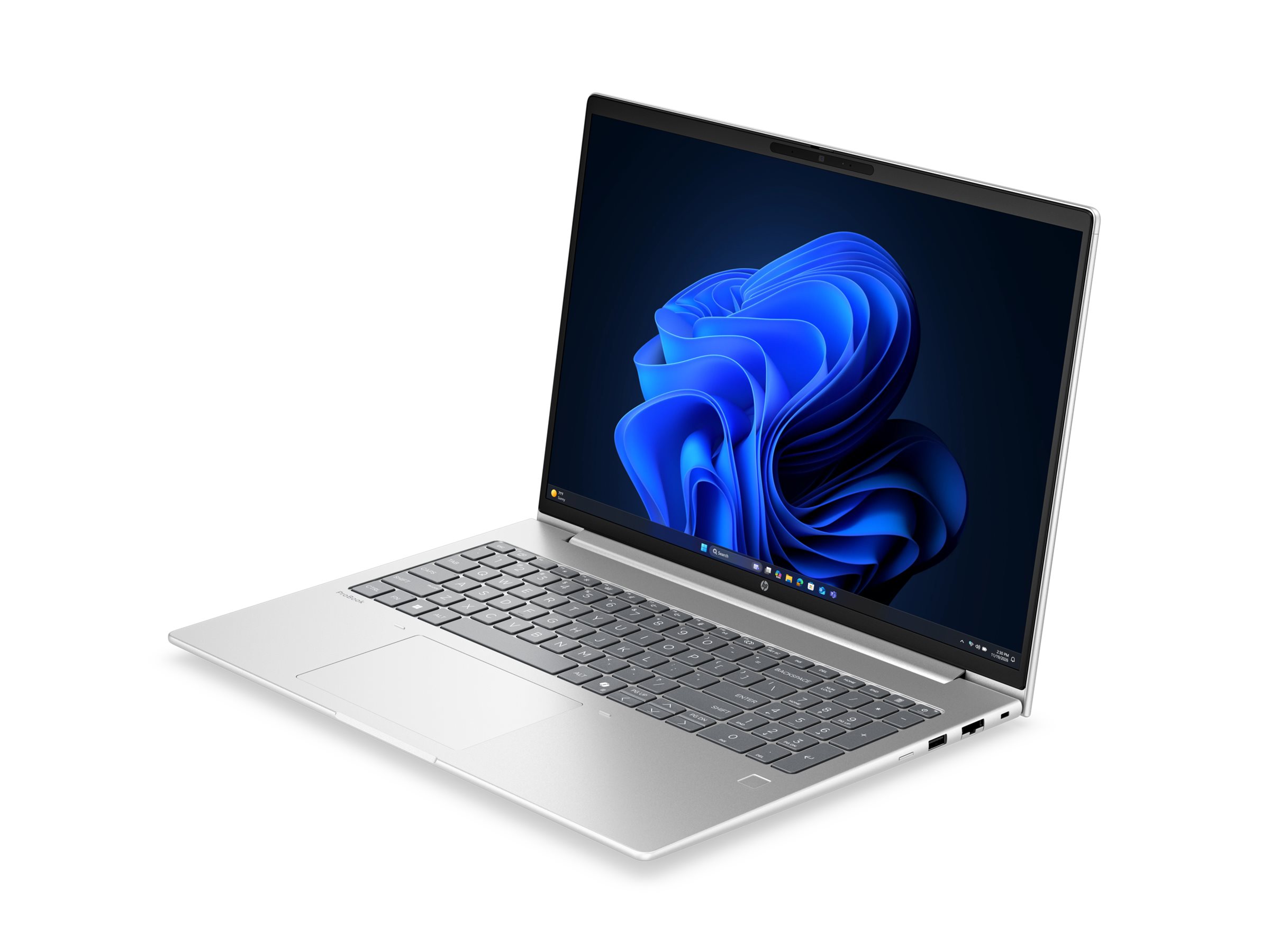 HP ProBook 4 G2a Notebook - 177-Grad Scharnierdesign - AMD Ryzen 7 250 / 3.3 GHz - Win 11 Pro - Radeon 780M - 32 GB RAM - 512 GB SSD NVMe - 40.6 cm (16")