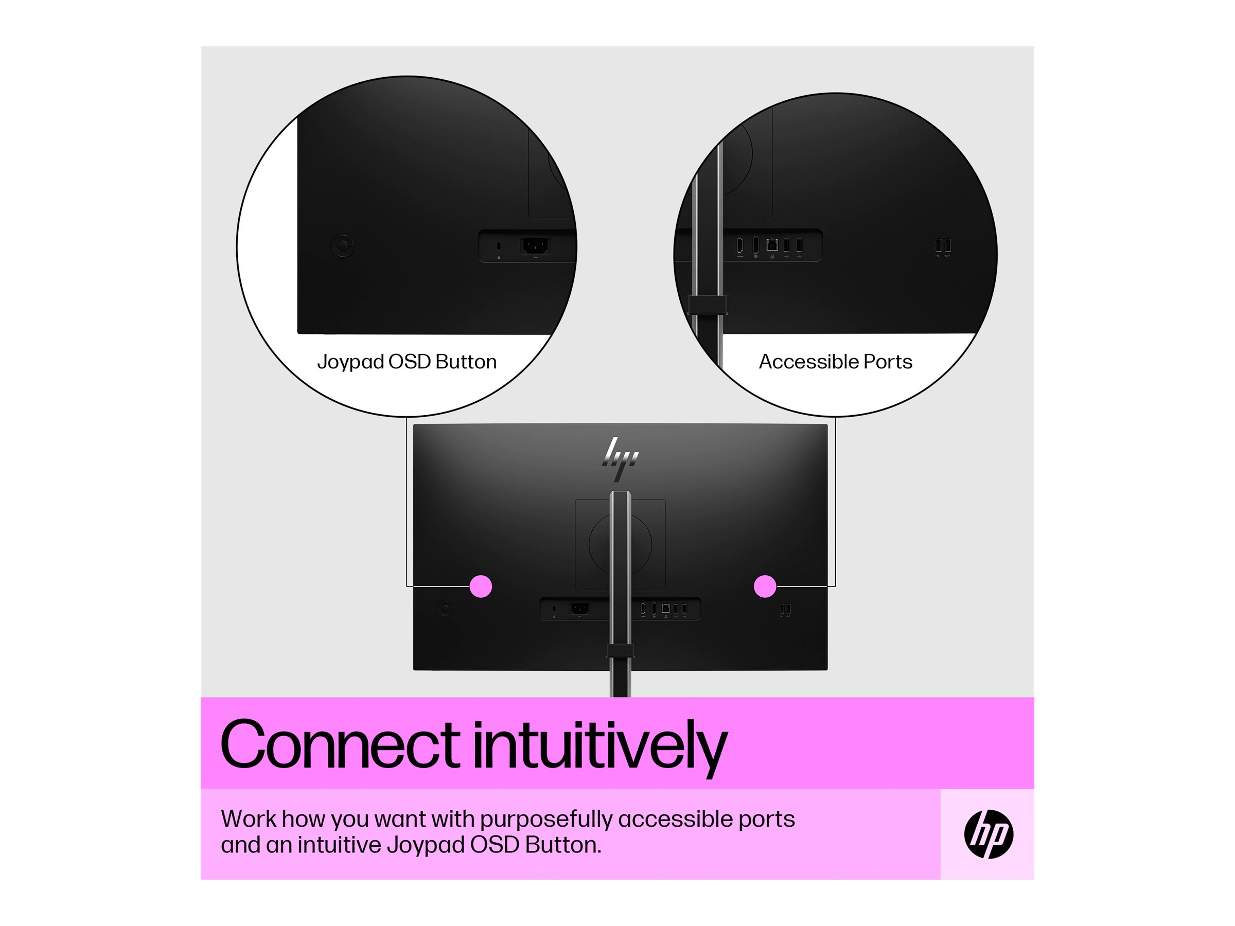 HP E27Q G5 PVC Free - E-Series - LED-Monitor - 68.6 cm (27)