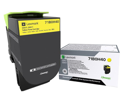 Lexmark 71B0H40, Gelb, 1 Stück(e)