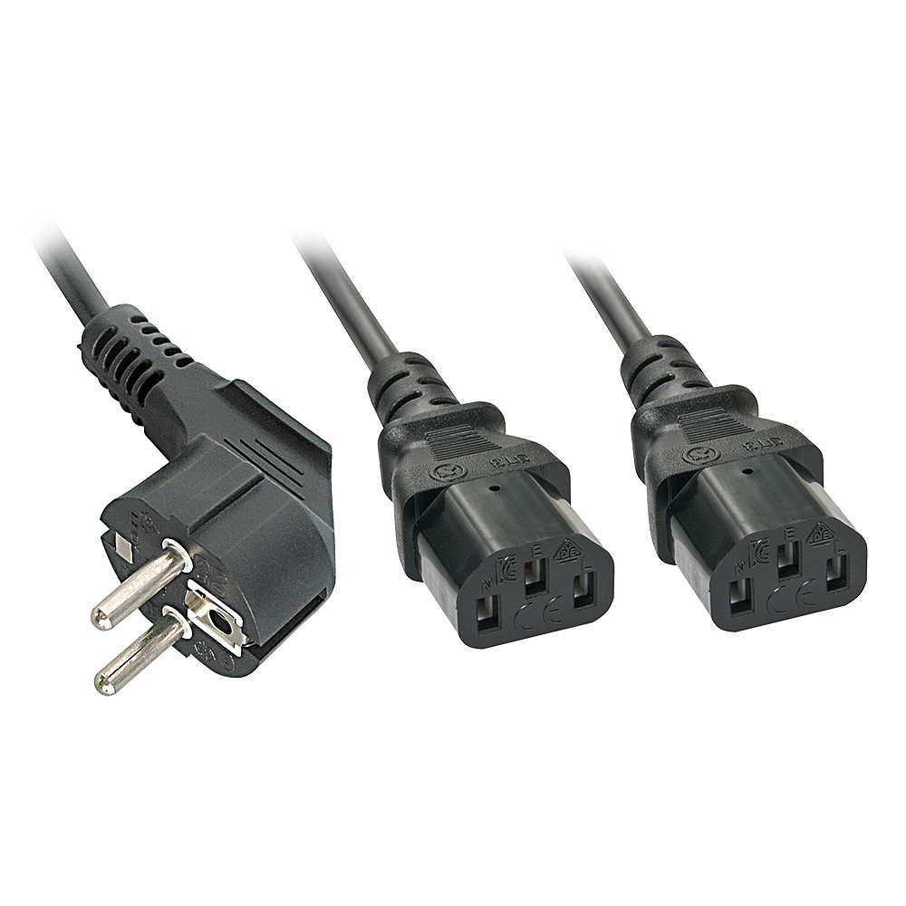 Lindy Stromkabel - CEE 7/7 (S) bis IEC 60320, Ansicht 3