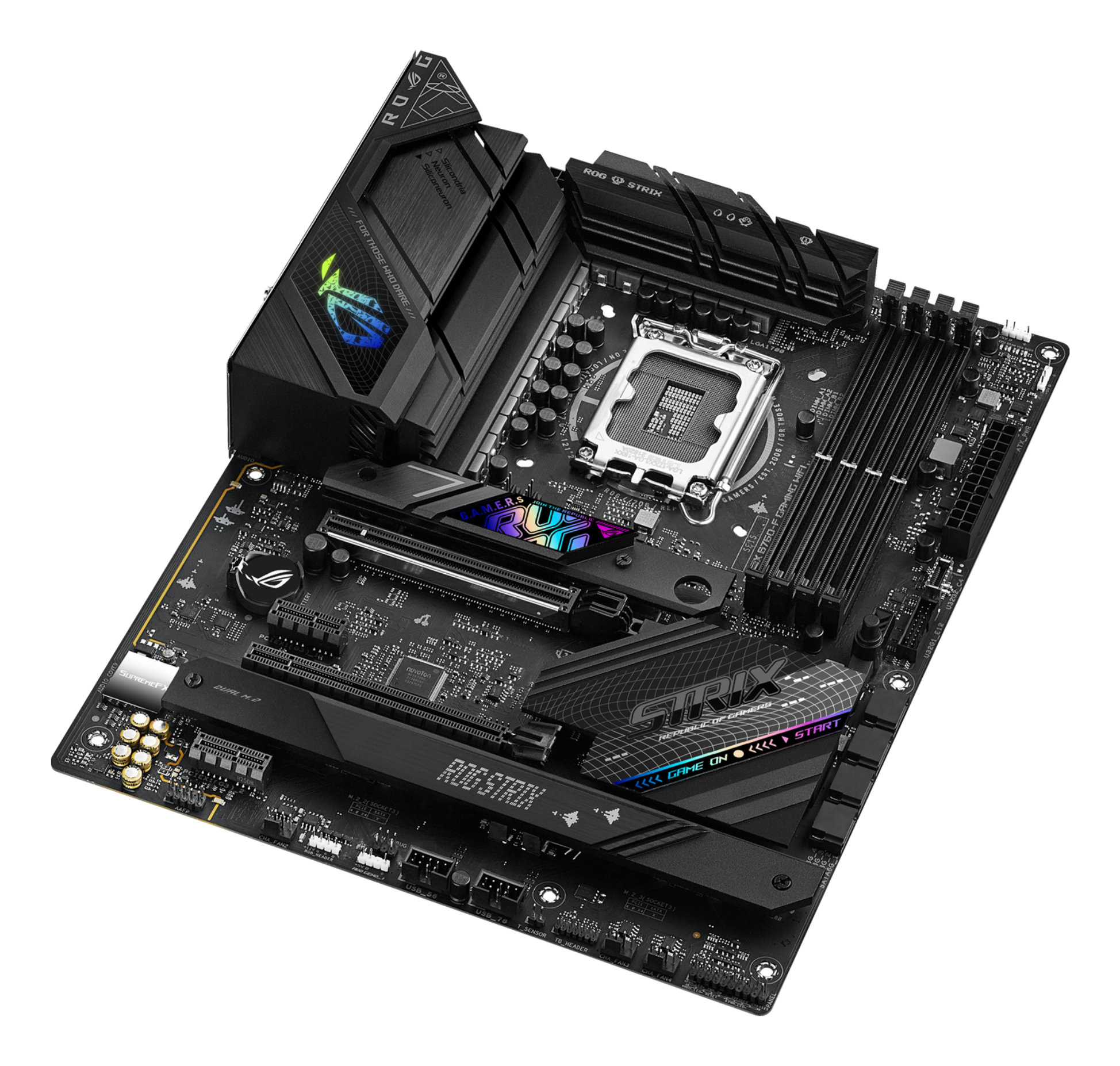 ASUS ROG STRIX B760-F GAMING WIFI - Motherboard - ATX - LGA1700-Sockel - B760 Chipsatz, Ansicht 3