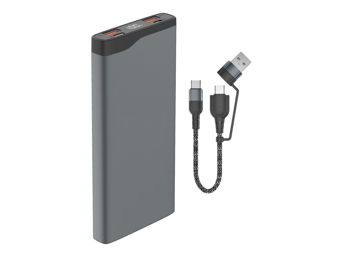 4smarts VoltHub Pro - Select Edition - Powerbank - 10000 mAh - 37 Wh - 22.5 Watt - 5 A - Huawei Fast Charge, PD 2.0, PD 