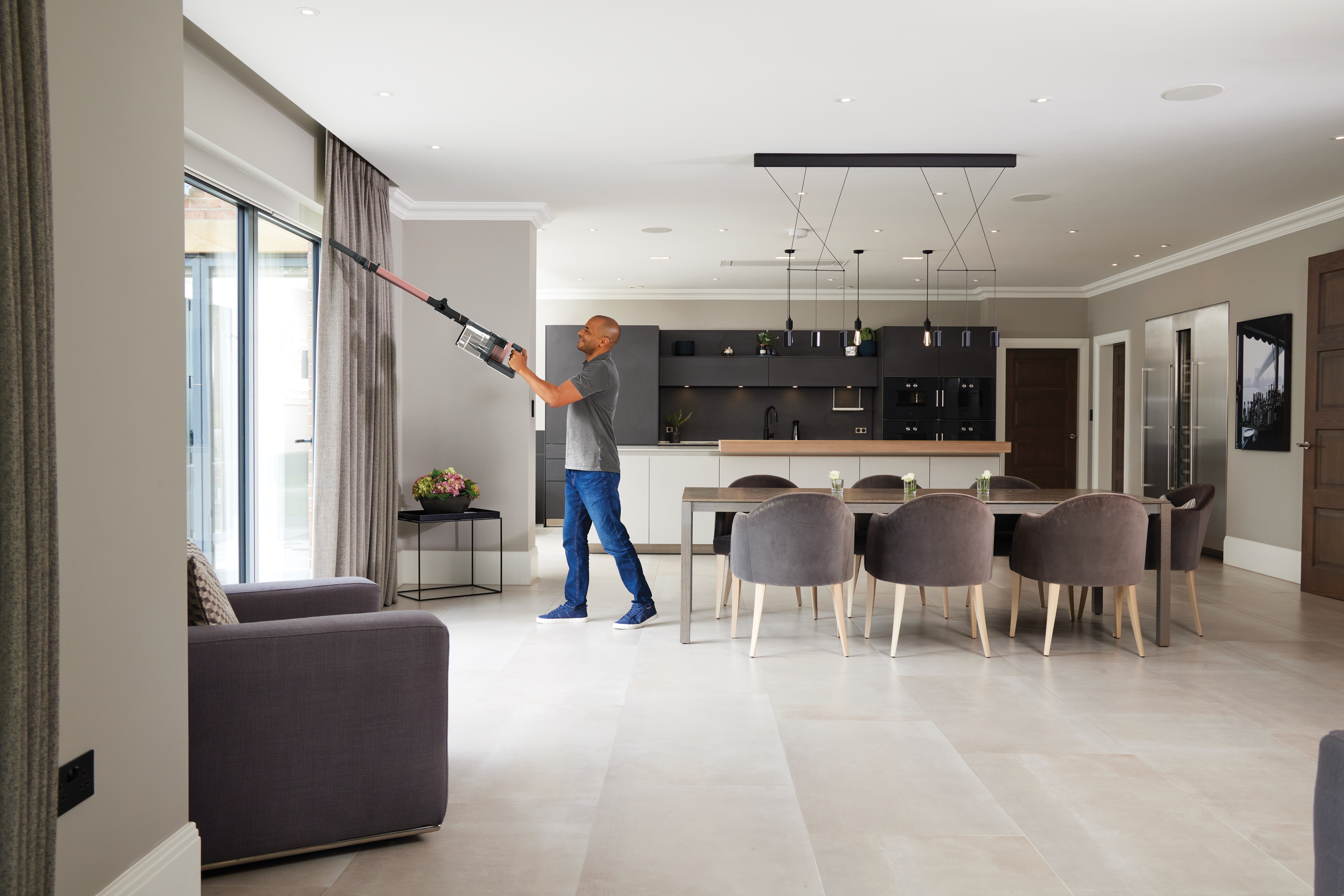 SharkNinja Stratos IZ400EU grau/rosegold, Ansicht 3