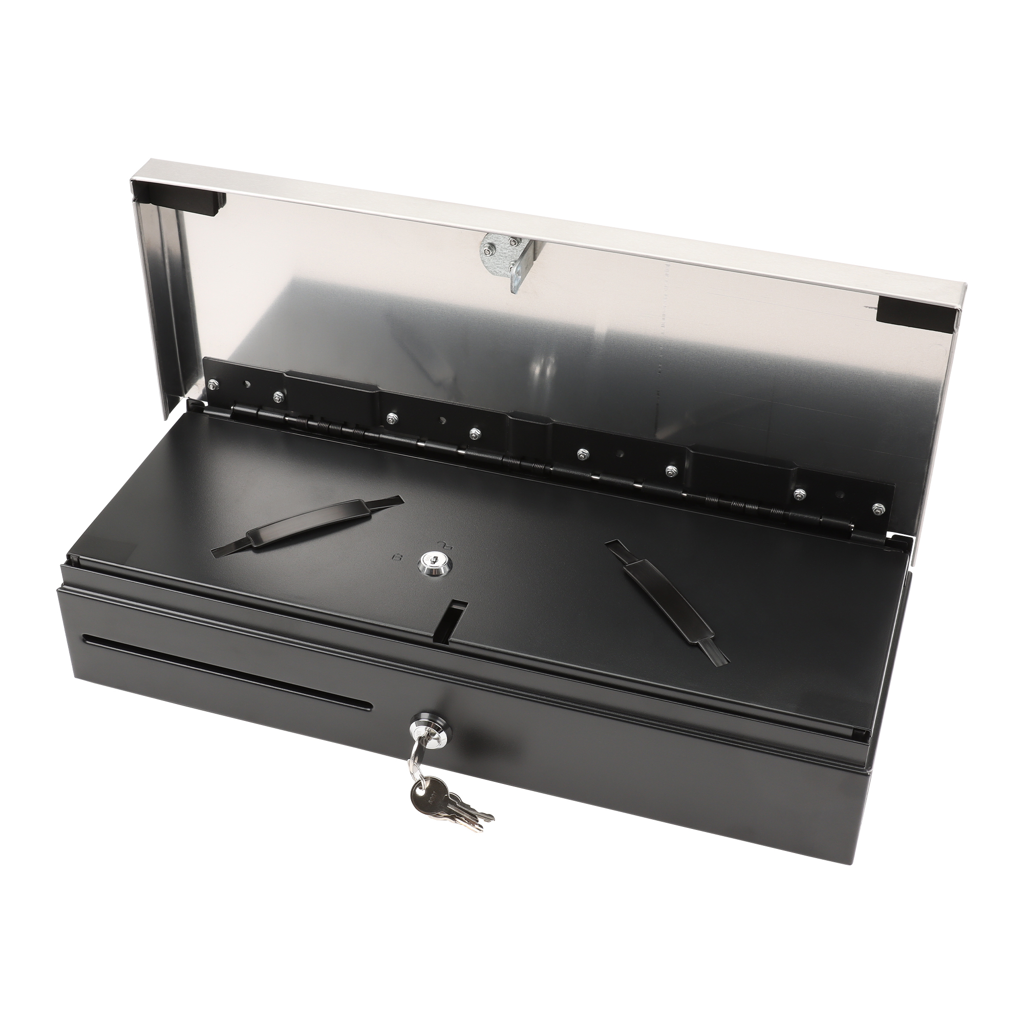 Olympia Kassenlade HS 170S schwarz/silber, Ansicht 4