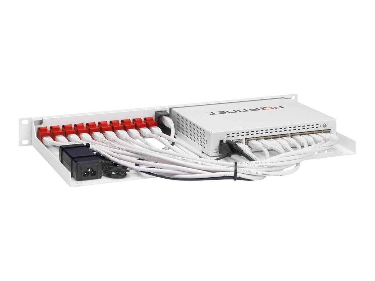 Rackmount.IT RM-FR-T10 - Rackmontagesatz - RJ-45 X 11 - RAL 9003, Signal White - 1U - 48.3 cm (19), Ansicht 4