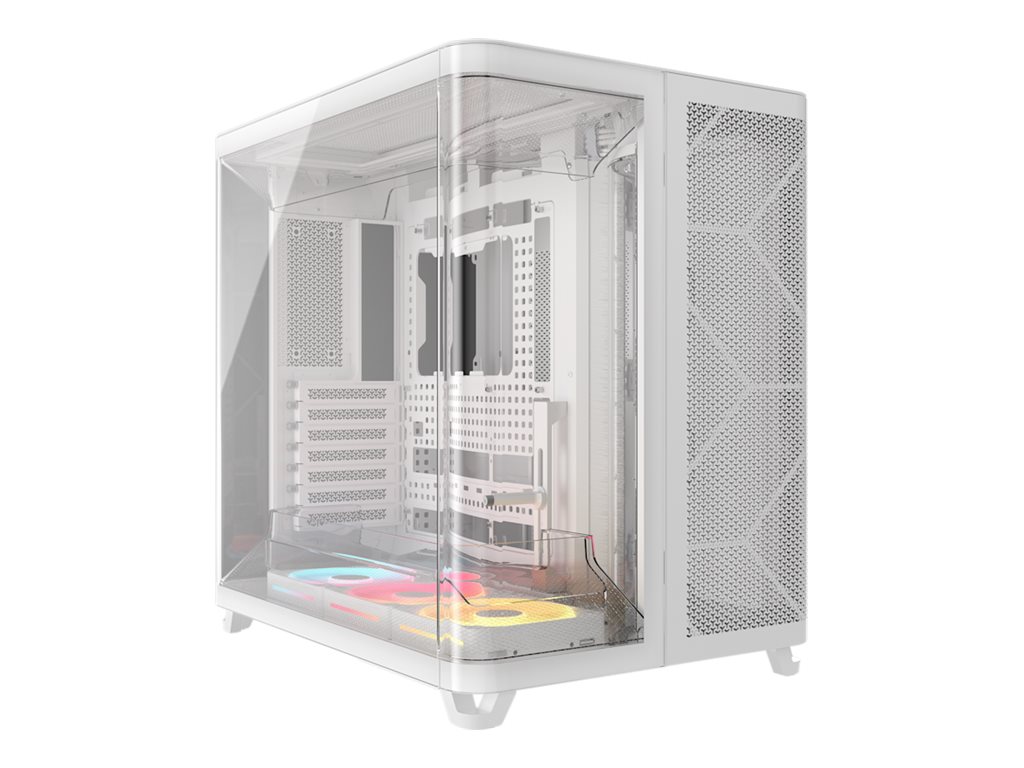 Corsair iCUE LINK AIR 5400 LX-R RGB - Mid tower - E-ATX - Seitenteil mit Fenster (gehärtetes Glas)