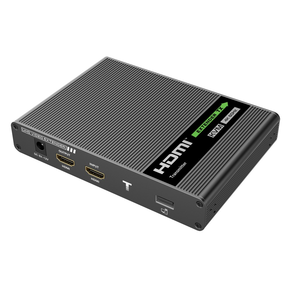 Techly IDATA HDMI-KVM67 - Sender und Empfänger - Kabelgebunden - 70 m - Cat6 - Cat6a - Cat7 - 4096 x 2160 Pixel - 60 Hz, Ansicht 2