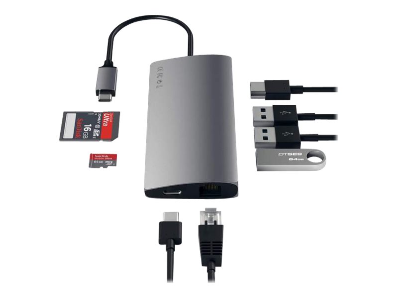Satechi Aluminum Multi-Port Adapter V2 - Dockingstation, Ansicht 5