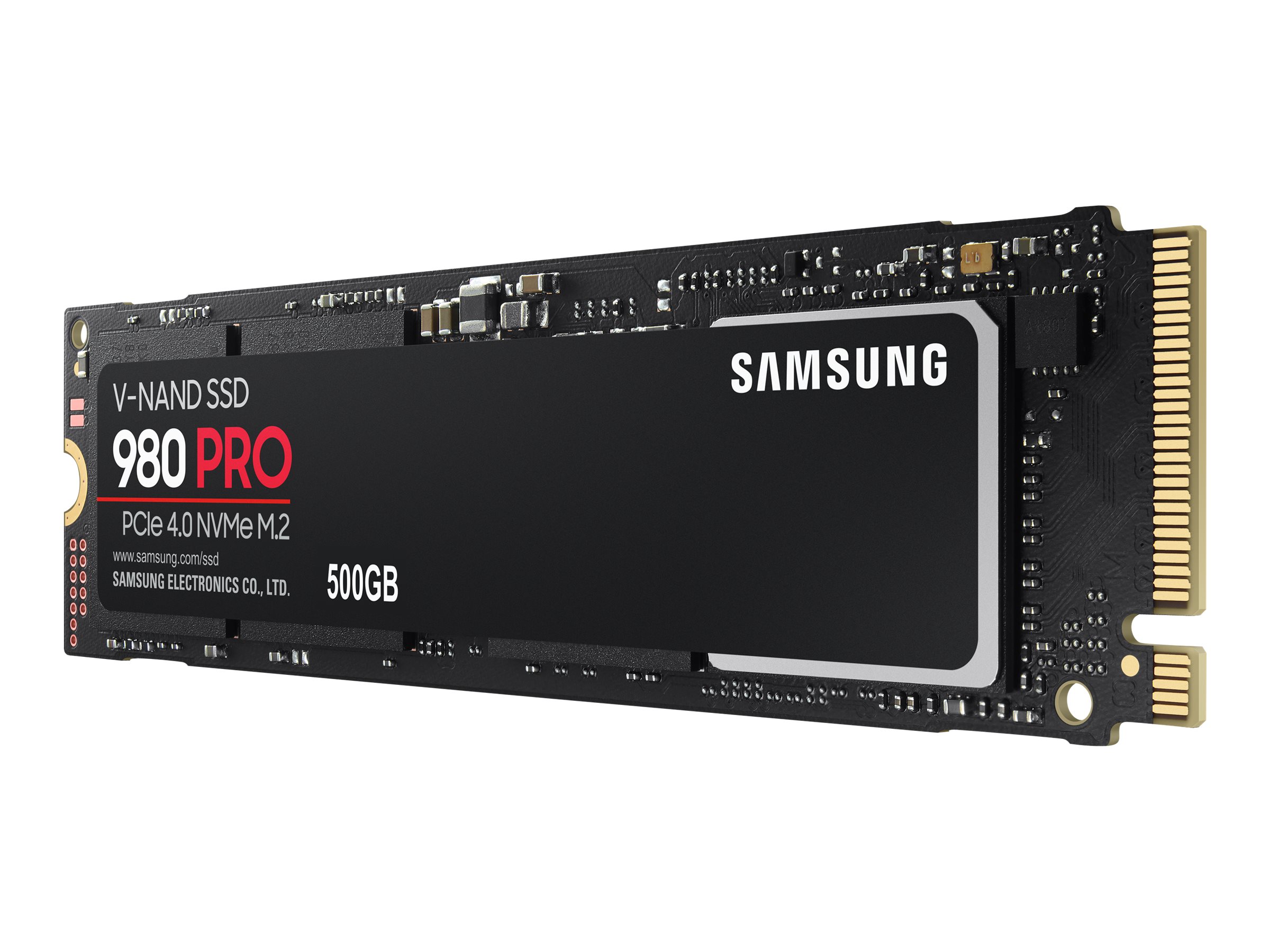 Samsung 980 PRO MZ-V8P500BW - 500 GB SSD - intern - M.2 2280 - PCI Express 4.0 x4 (NVMe)