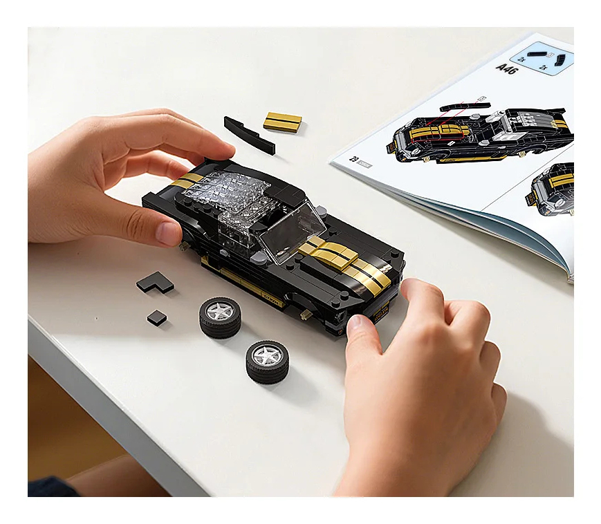 JAMARA CaDA Shelby GT350 1 24 Bricks schwarz 8+, Ansicht 3