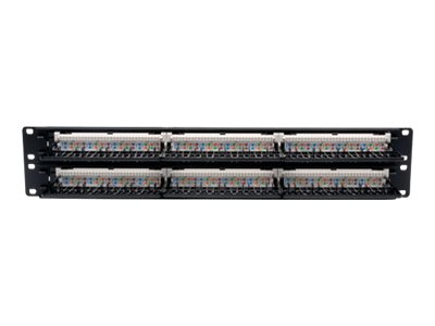 Tripp Eaton Tripp Lite Series 48-Port Cat5e Cat5 Rackmount Patch Panel 568B 110 Punch 2URM TAA - Patch Panel - CAT 5e - 48.3 cm (19)