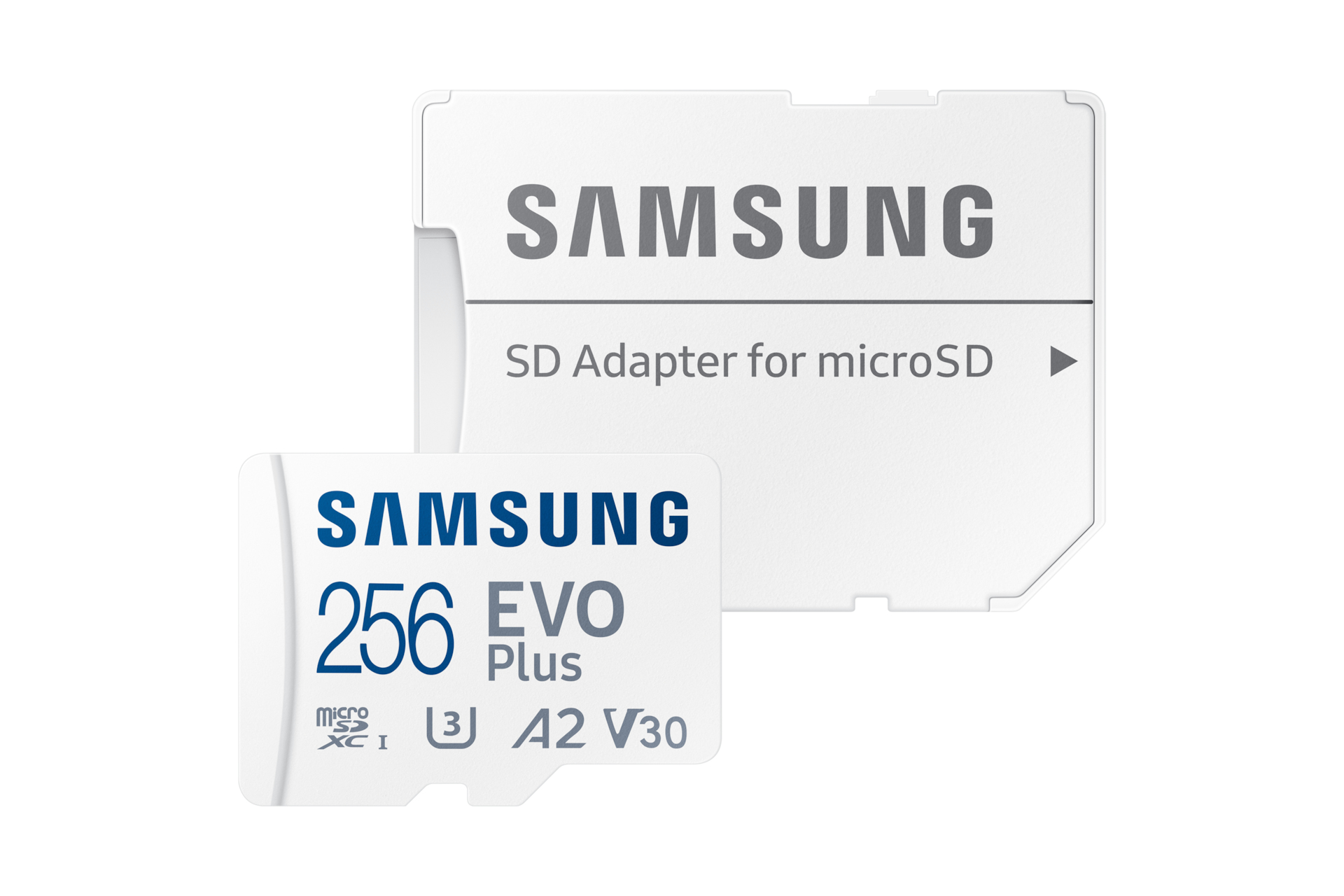 Samsung EVO Plus MB-MC256S - Flash-Speicherkarte (microSDXC-an-SD-Adapter inbegriffen), Ansicht 4