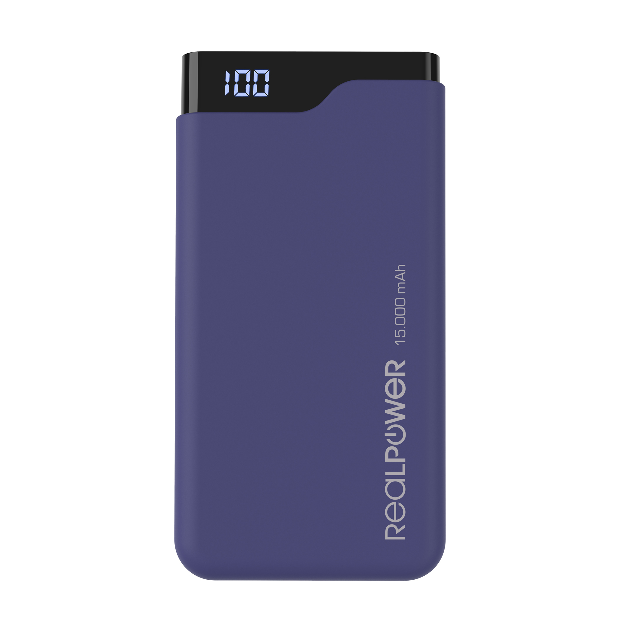 Ultron Realpower PB-15000C - Powerbank - 15000 mAh - 54 Wh - 3.1 A - 3 Ausgabeanschlussstellen (USB, 24 pin USB-C), Ansicht 3
