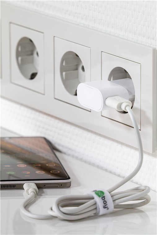Goobay - Netzteil - 5 Watt - 1 A (USB) - weiß, Ansicht 3