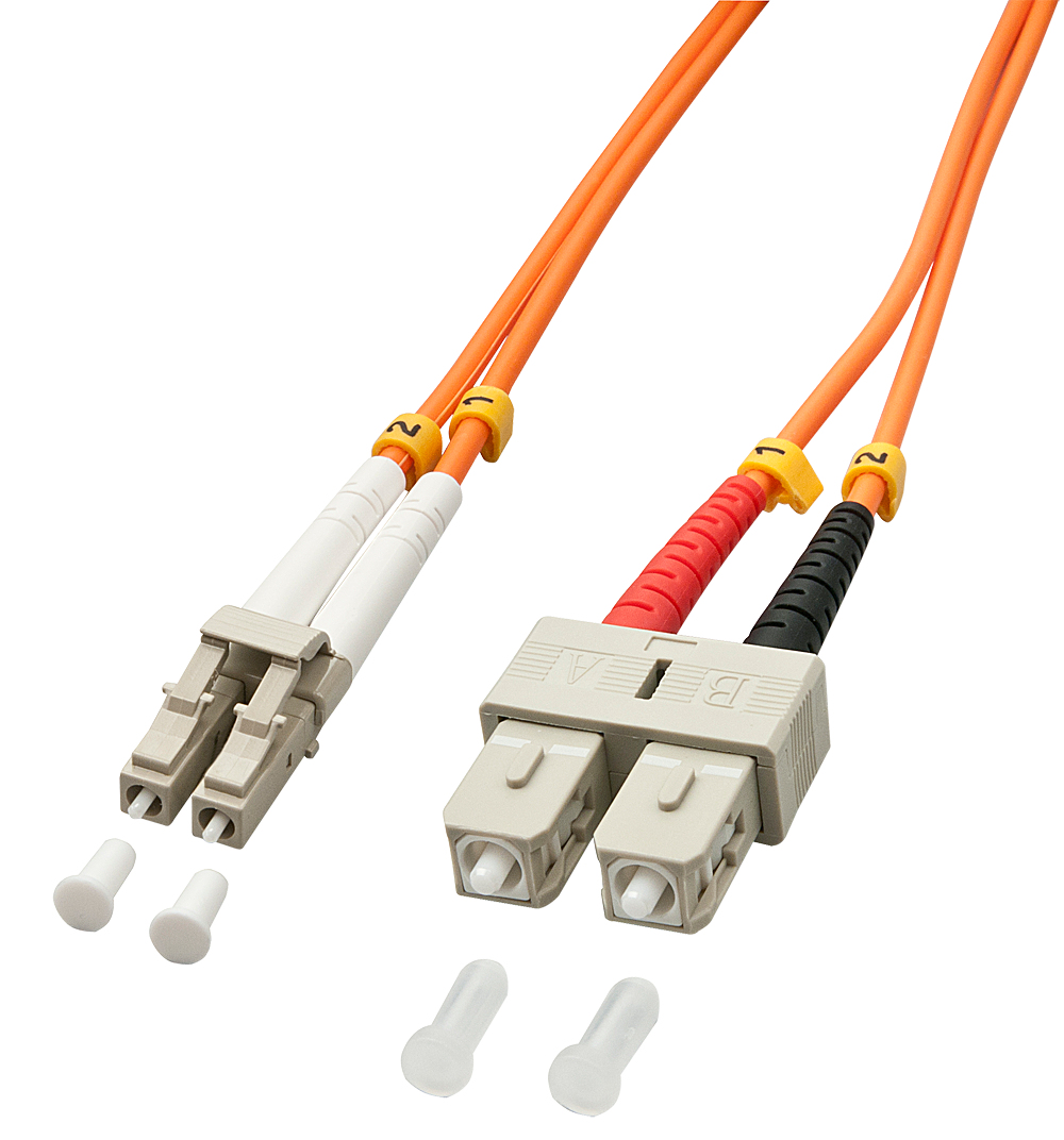 Lindy Patch-Kabel - SC multi-mode (M) bis LC Multi-Mode (M), Ansicht 2