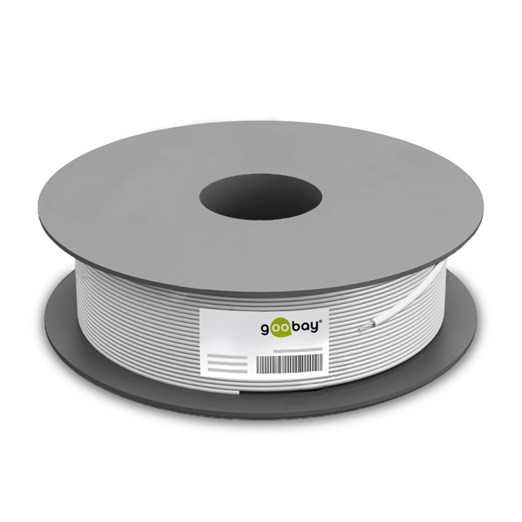Goobay Bulkkabel - 100 m - UTP - CAT 6 - rund, verseilt, Ansicht 2