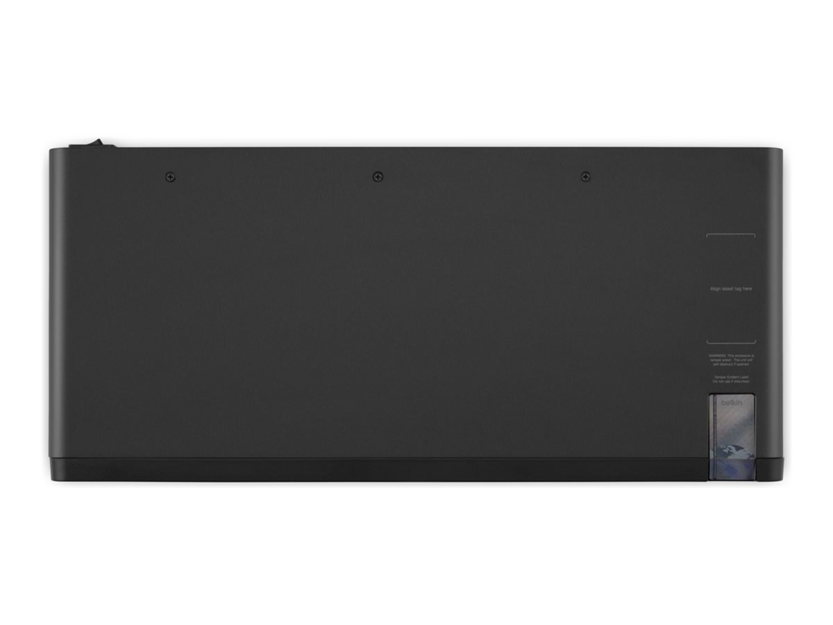 Belkin Universal Secure Dual-Head - 2. Generation - KVM-/Audio-Switch - 8 x KVM/Audio - 1 lokaler Benutzer - Desktop