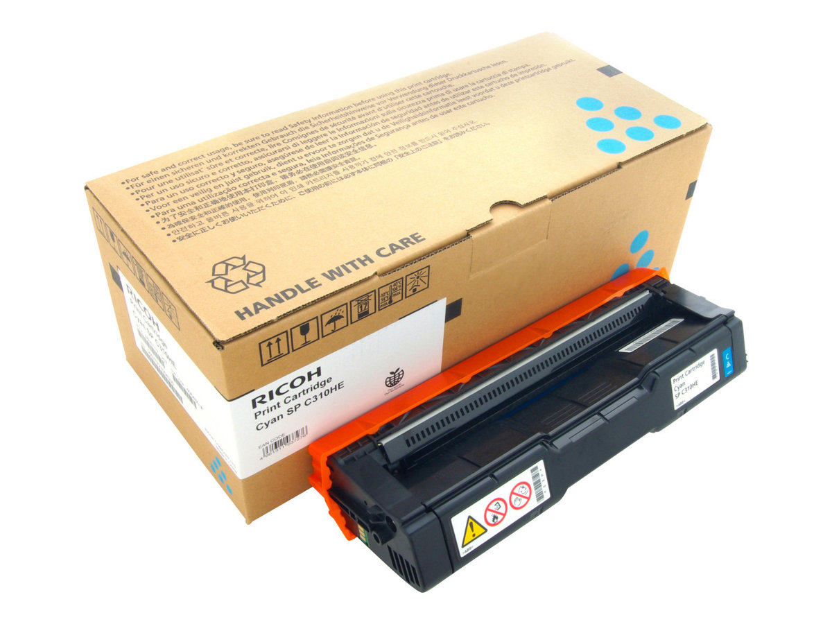 Ricoh Print Cartridge Cyan (407637)